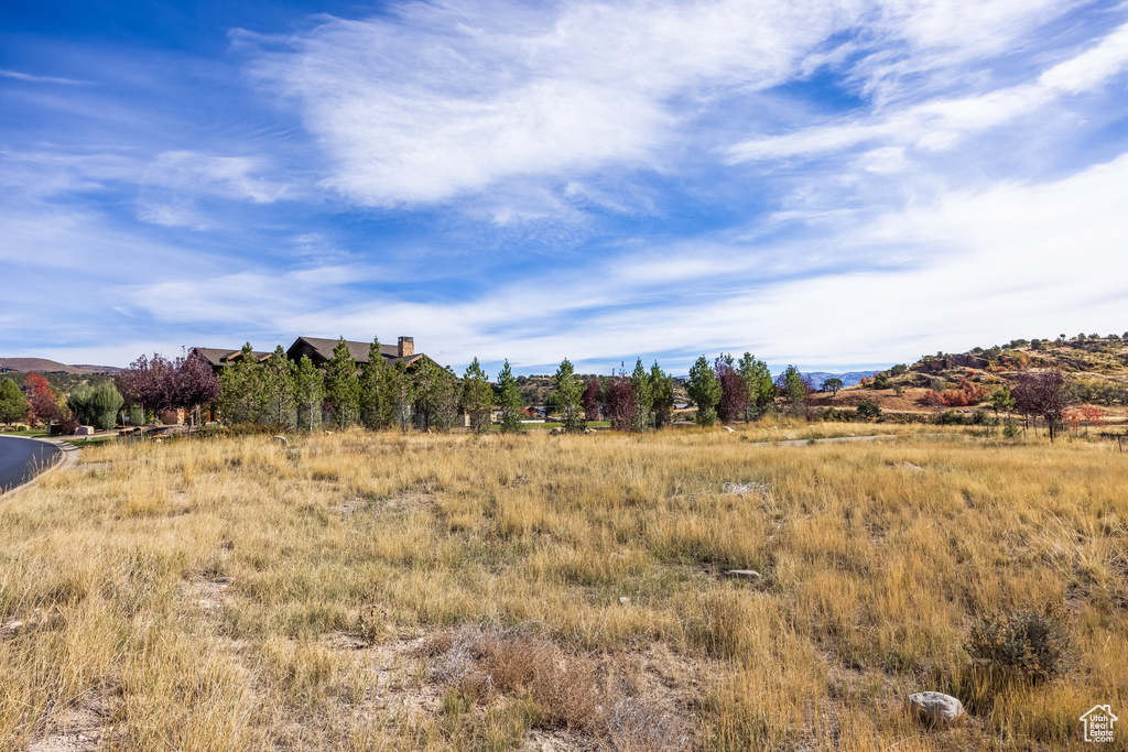 View of landscape with a rural view