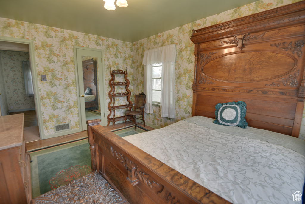 Bedroom featuring ensuite bath