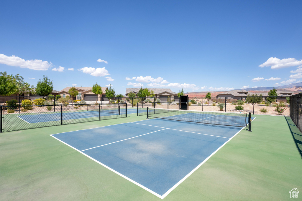 View of sport court