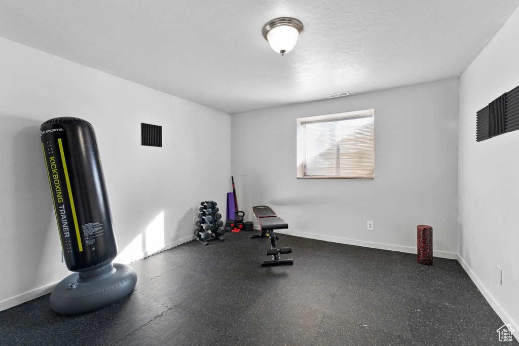 View of workout area