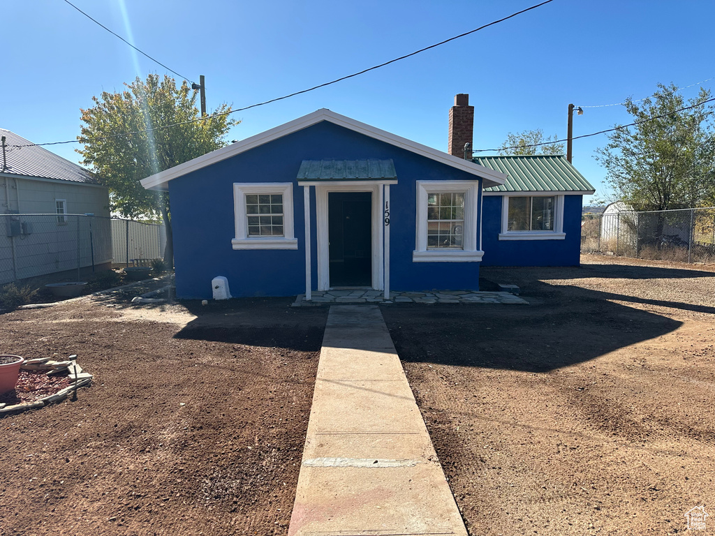 View of front of house