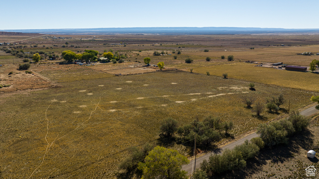 Bird's eye view with a rural view