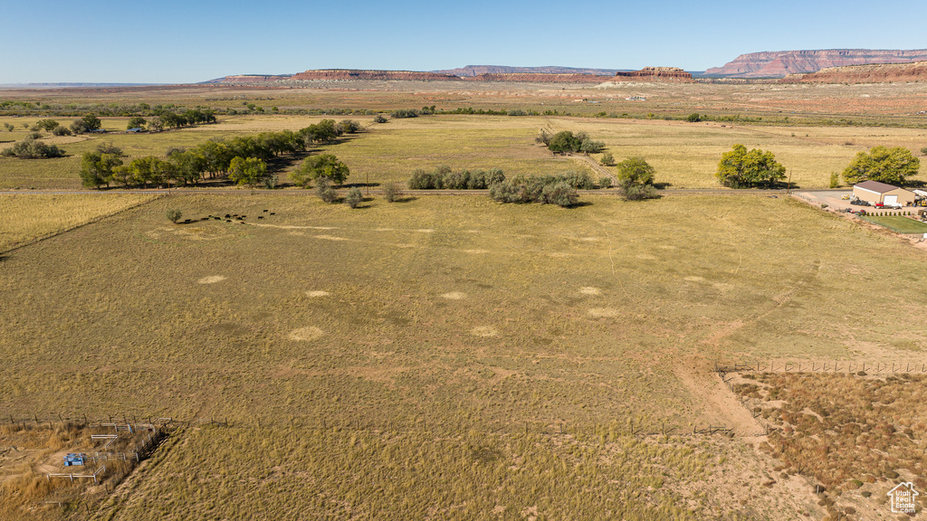 View of mountain feature featuring a rural view