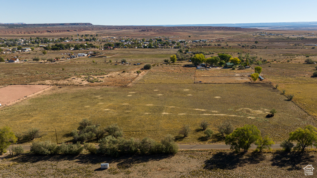 Bird's eye view with a rural view