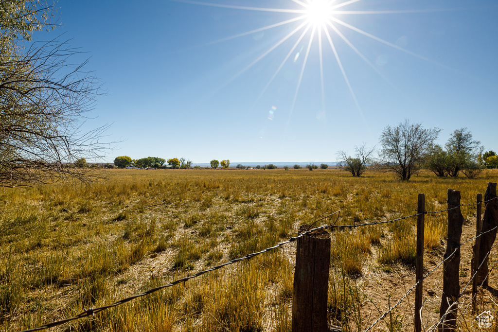 View of yard featuring a rural view