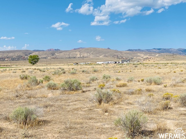 Mountain view with a rural view