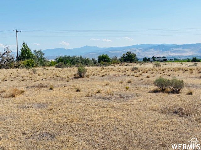 View of mountain feature featuring a rural view
