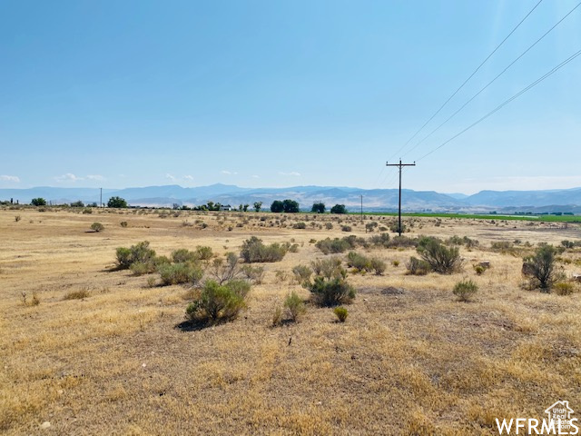 Mountain view with a rural view
