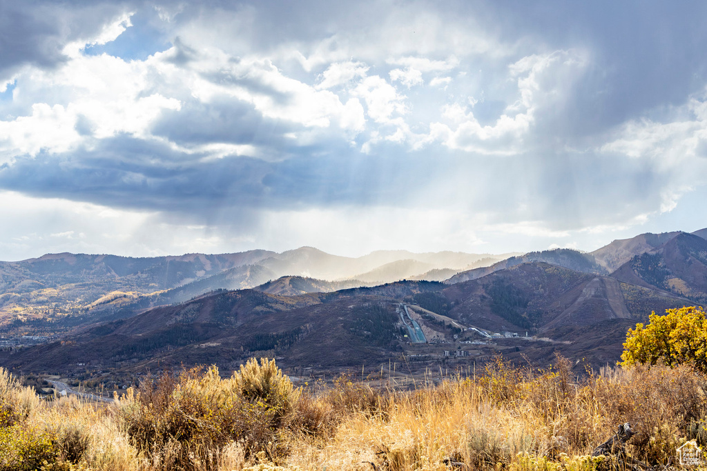View of mountain backdrop