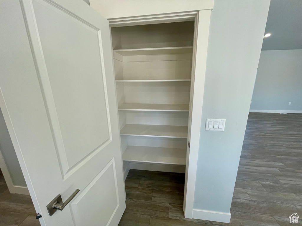 View of closet