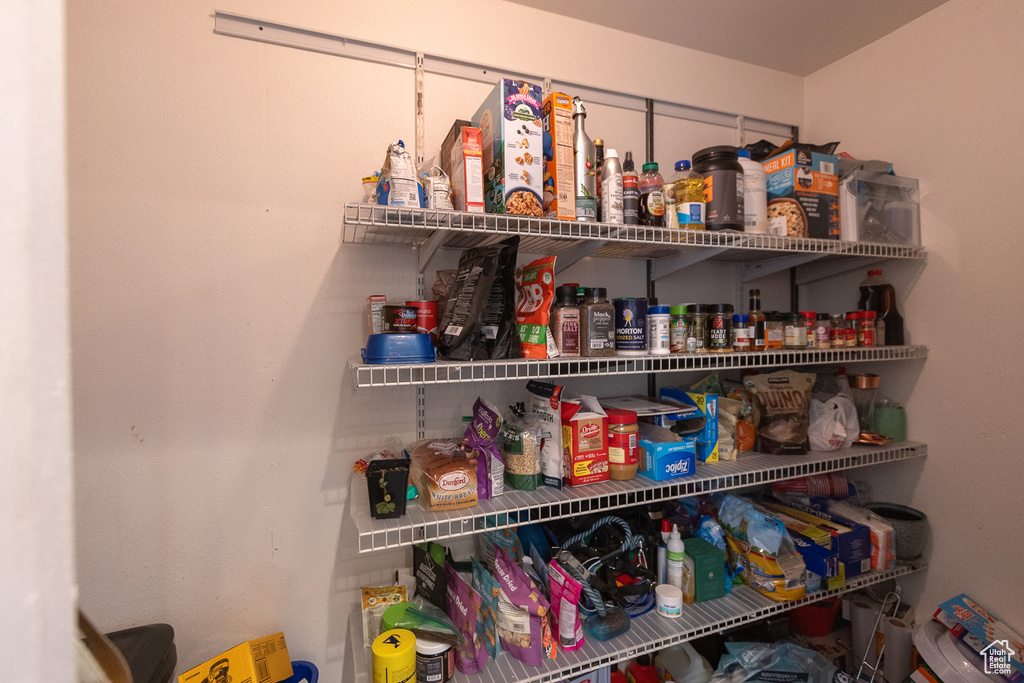 View of pantry