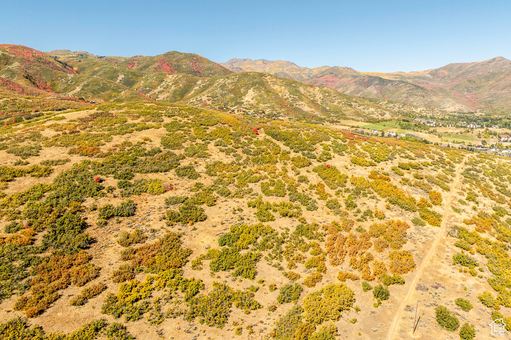 View of mountain feature