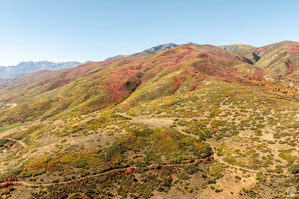 View of mountain feature