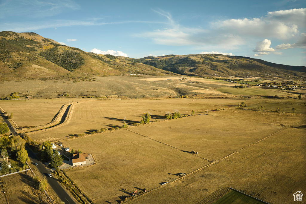 View of mountain feature featuring a rural view