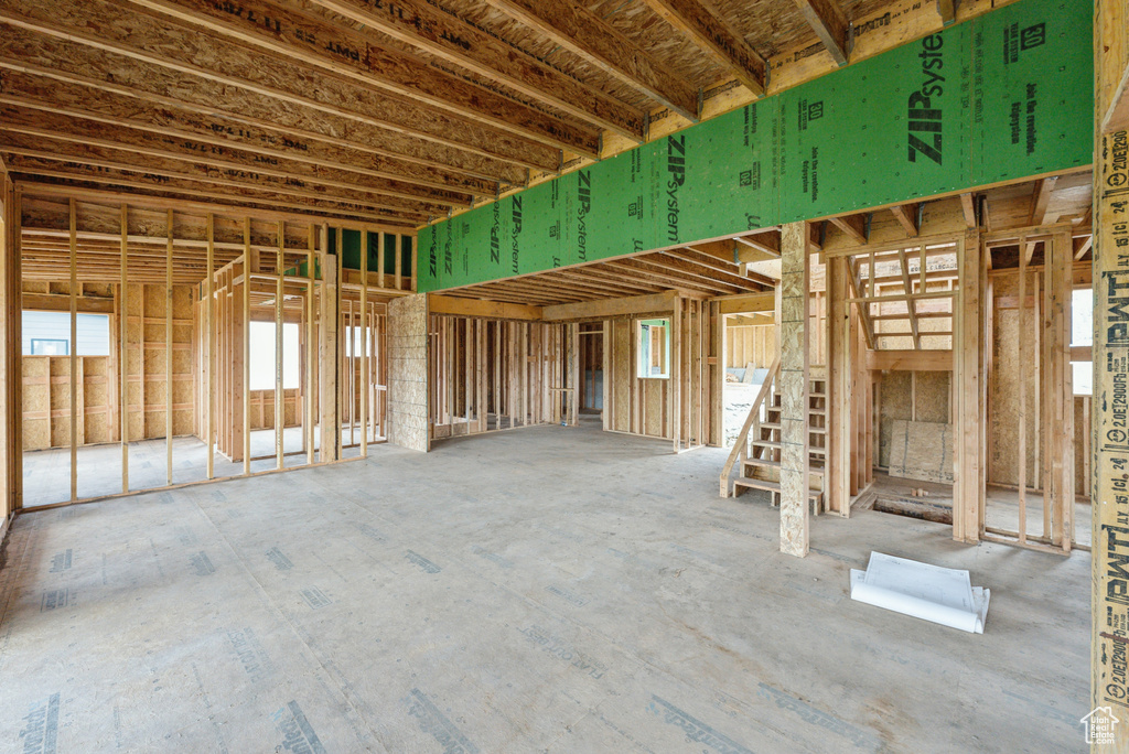 Miscellaneous room featuring healthy amount of natural light
