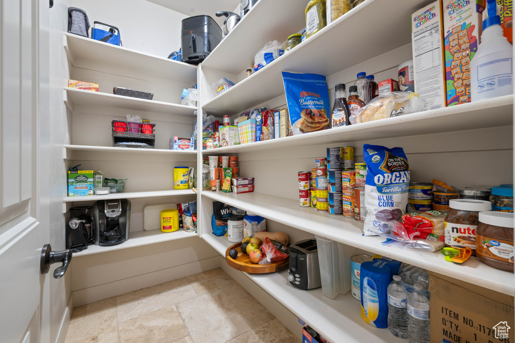 View of pantry