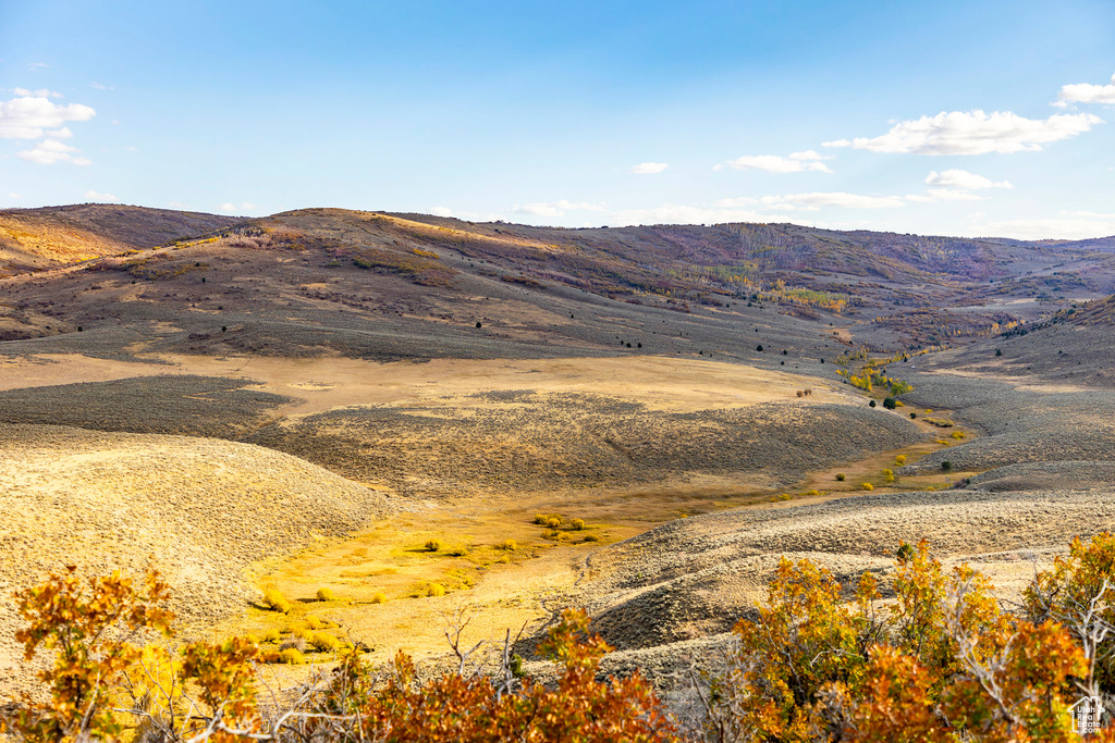 View of mountain background