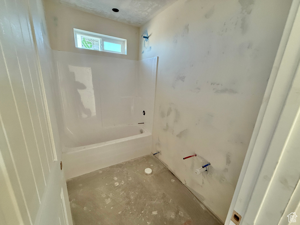 Bathroom featuring shower / bathtub combination