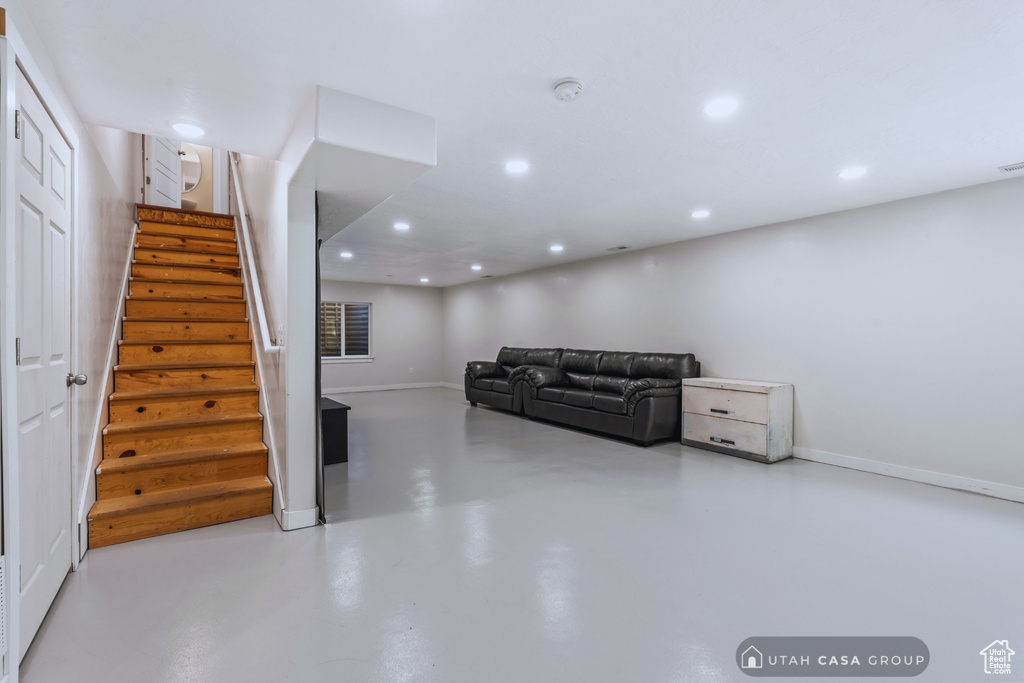 View of living room