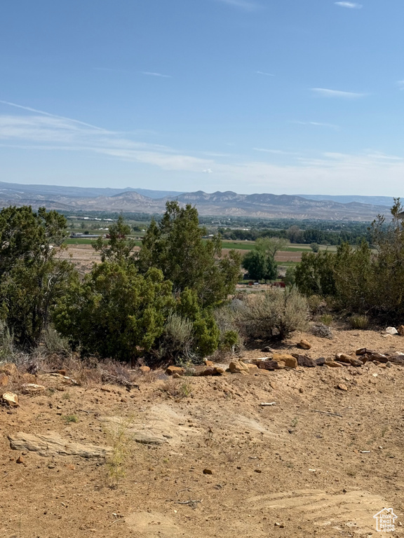 View of mountain background