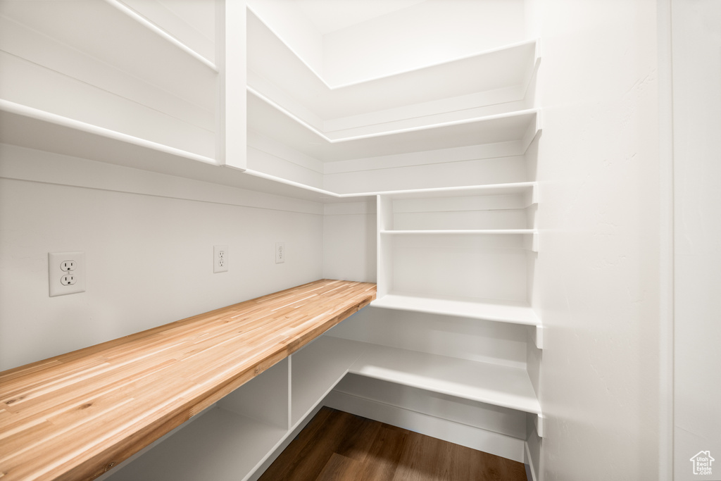 View of storage area