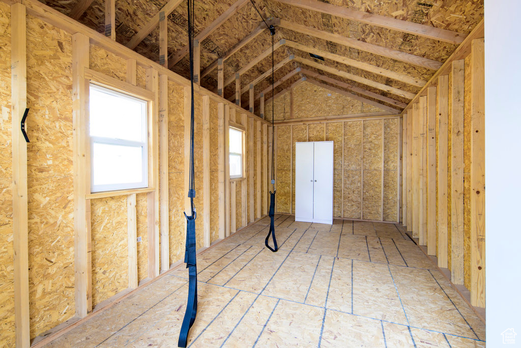 View of storage room