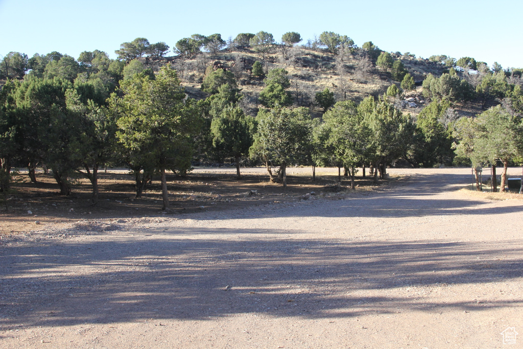 View of street with a rural view