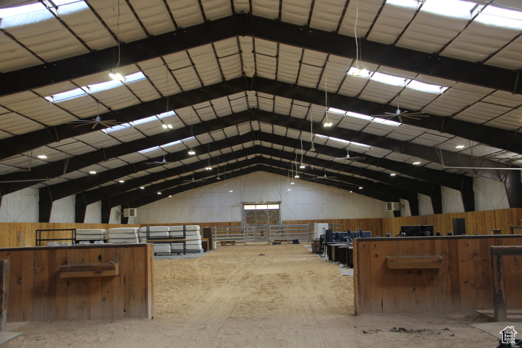 View of stable