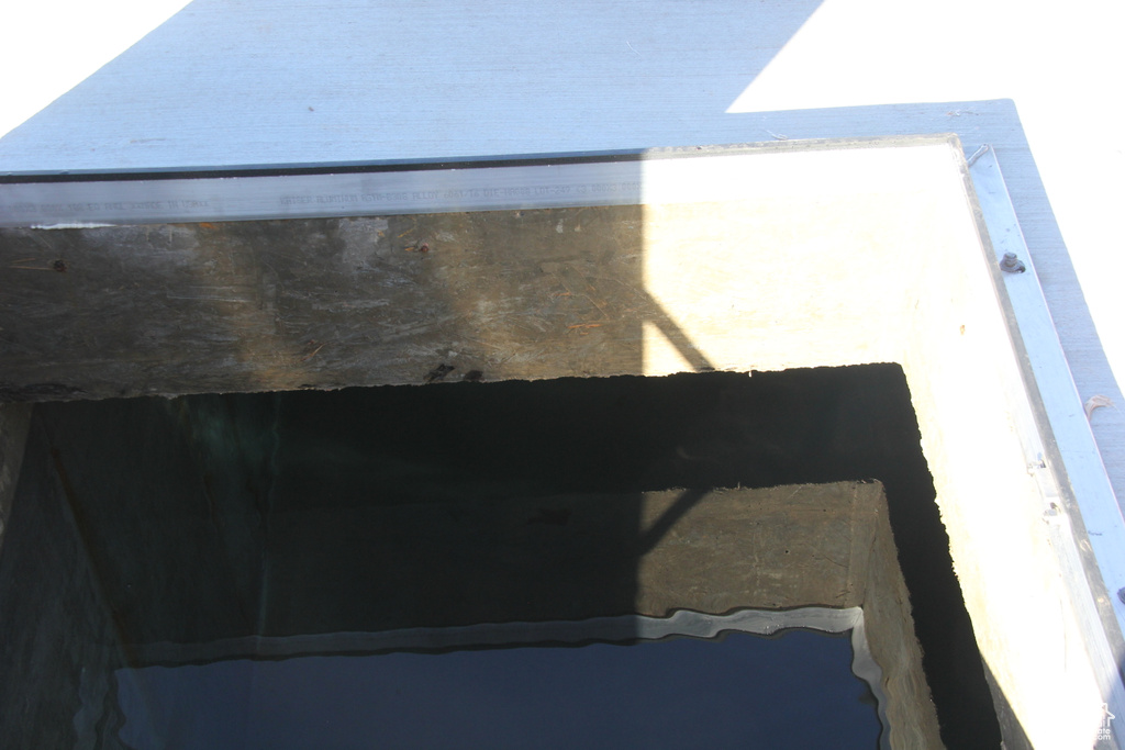 View of storm shelter