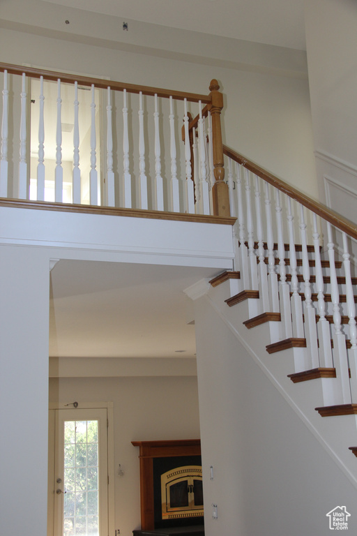 View of staircase