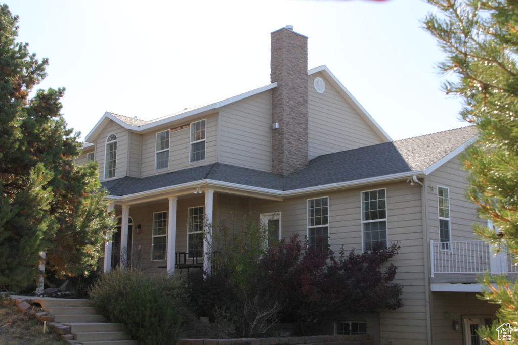 View of side of home