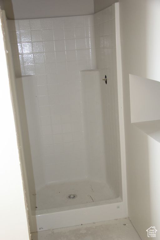 Bathroom with a shower
