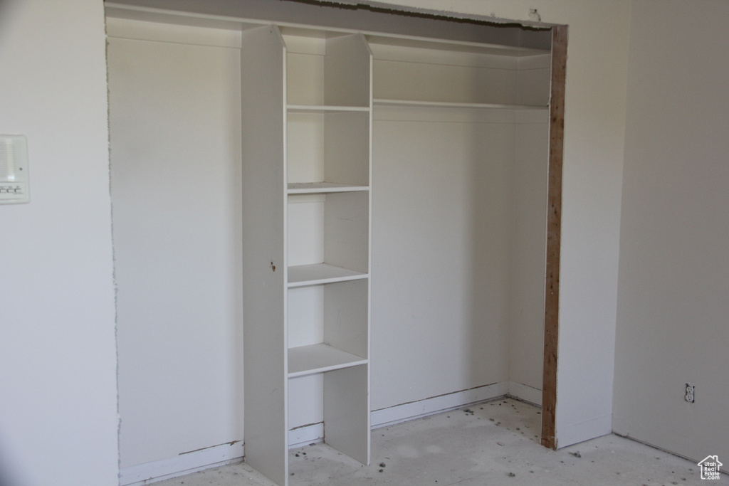 View of closet