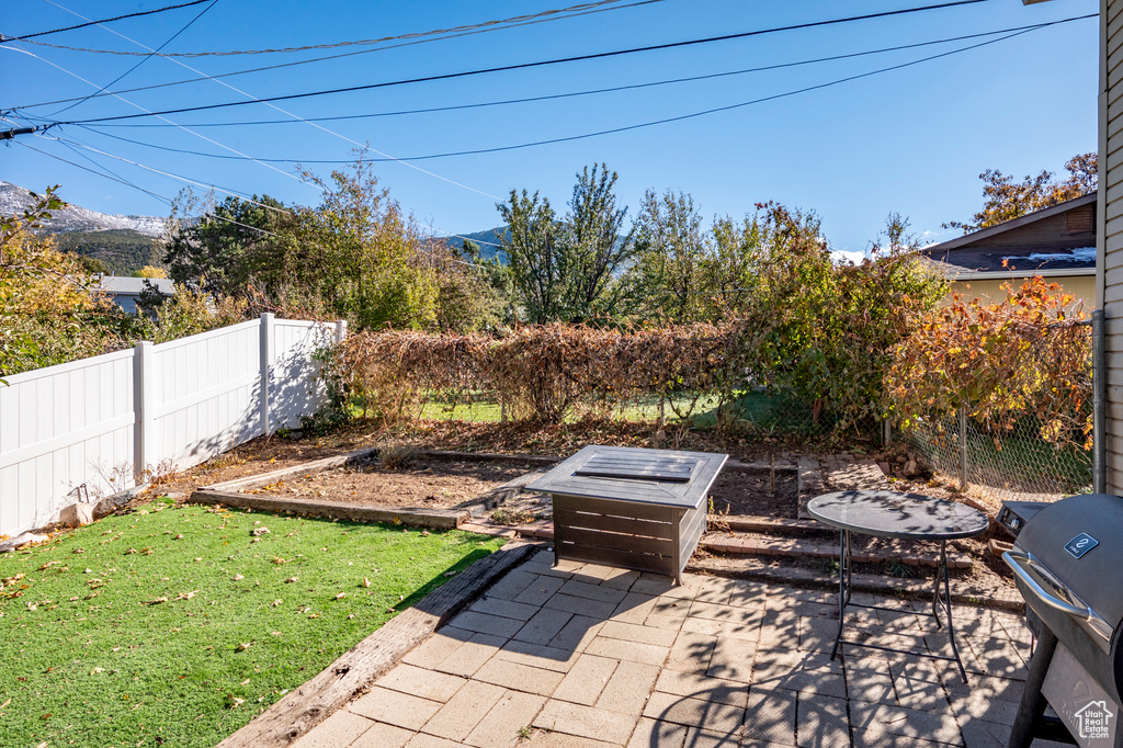 View of patio / terrace with grilling area