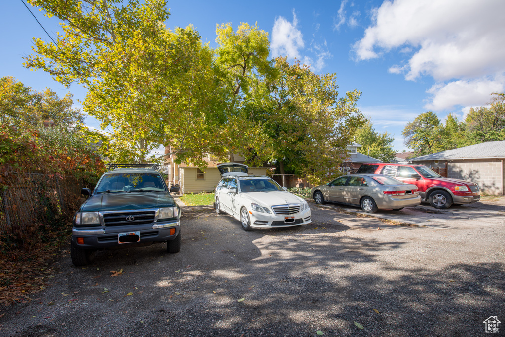 View of car parking