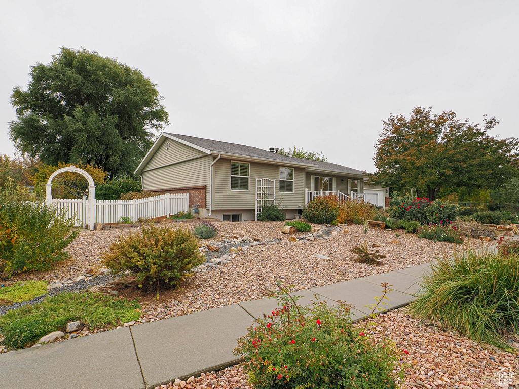 View of ranch-style house