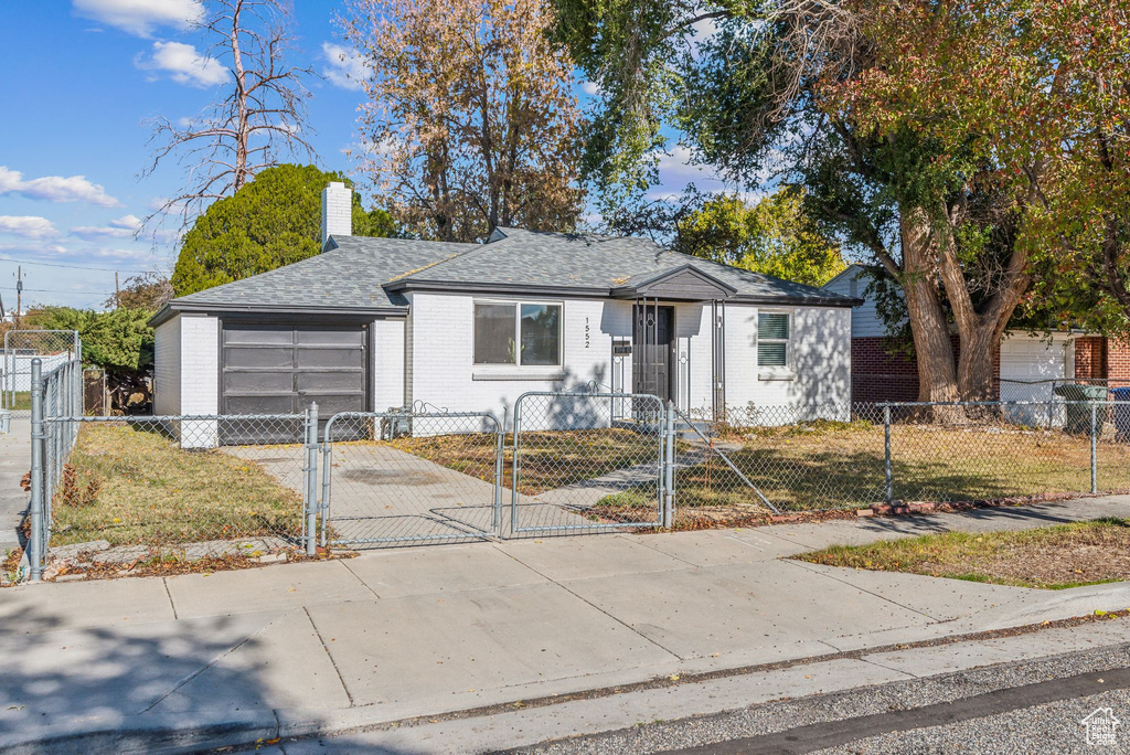 View of bungalow