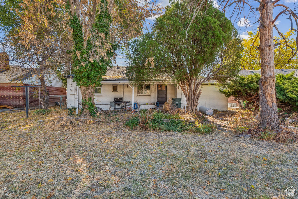 View of front of house