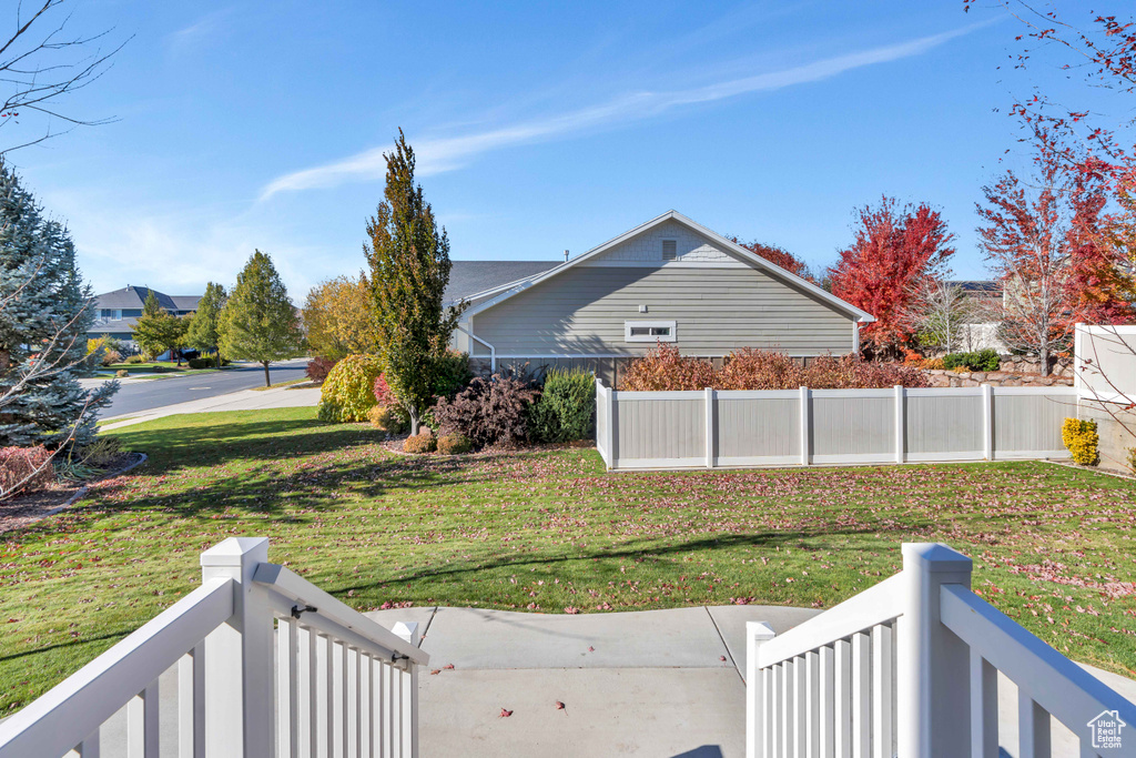 View of yard