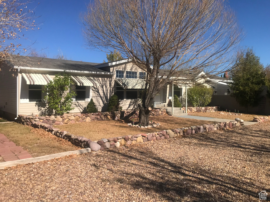 View of front of house