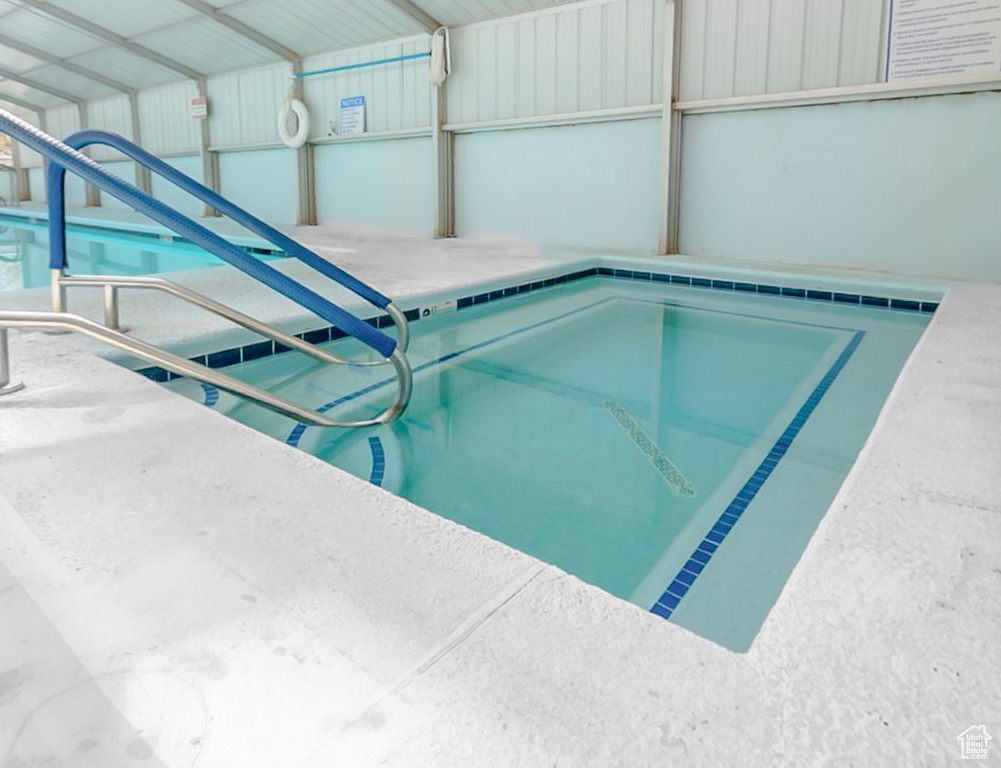 View of pool