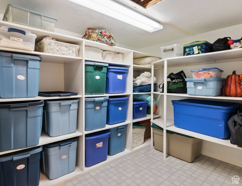 View of storage room