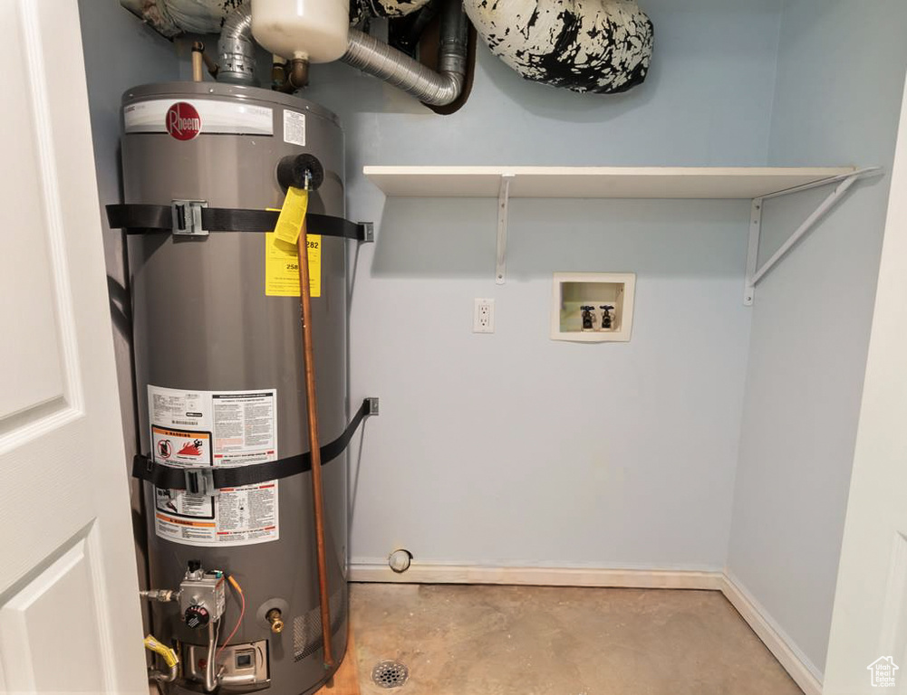 Utilities with water heater