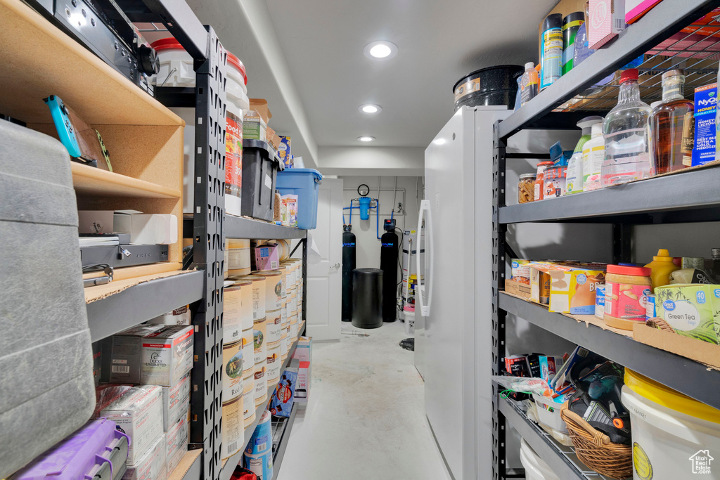 View of storage room