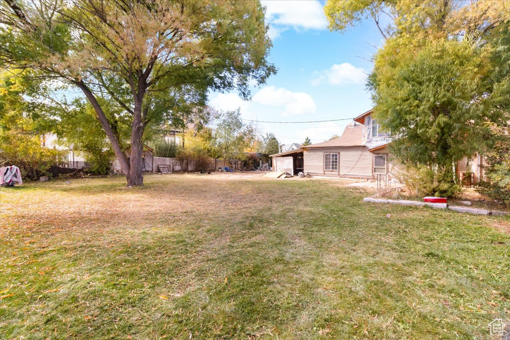 View of yard