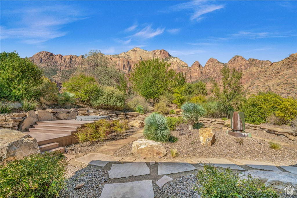 Property view of mountains