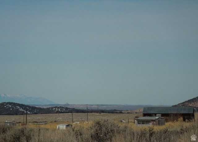 Exterior space featuring a mountain view and a rural view