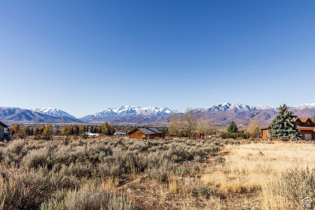 View of mountain feature