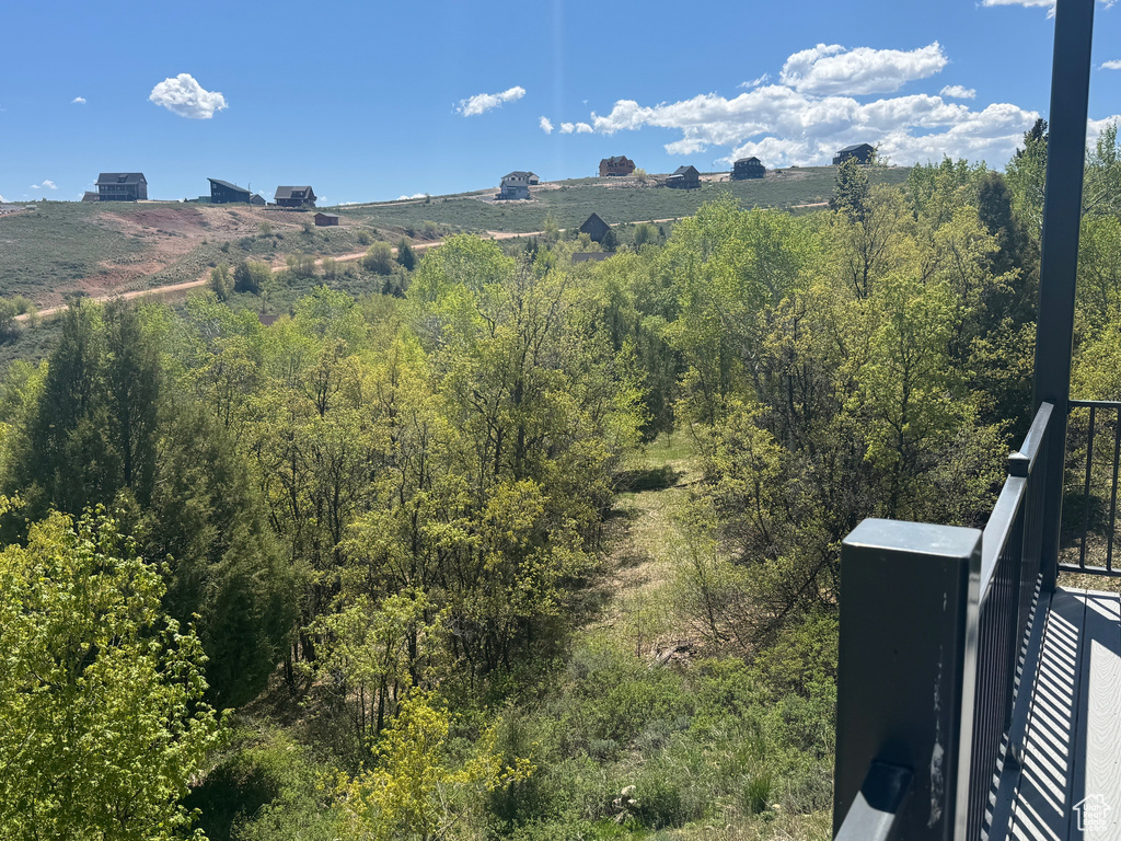 View of mountain background