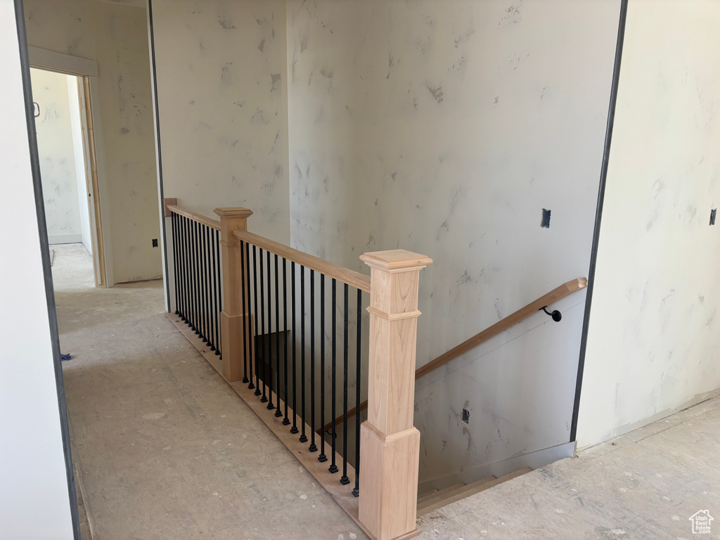 View of stairs